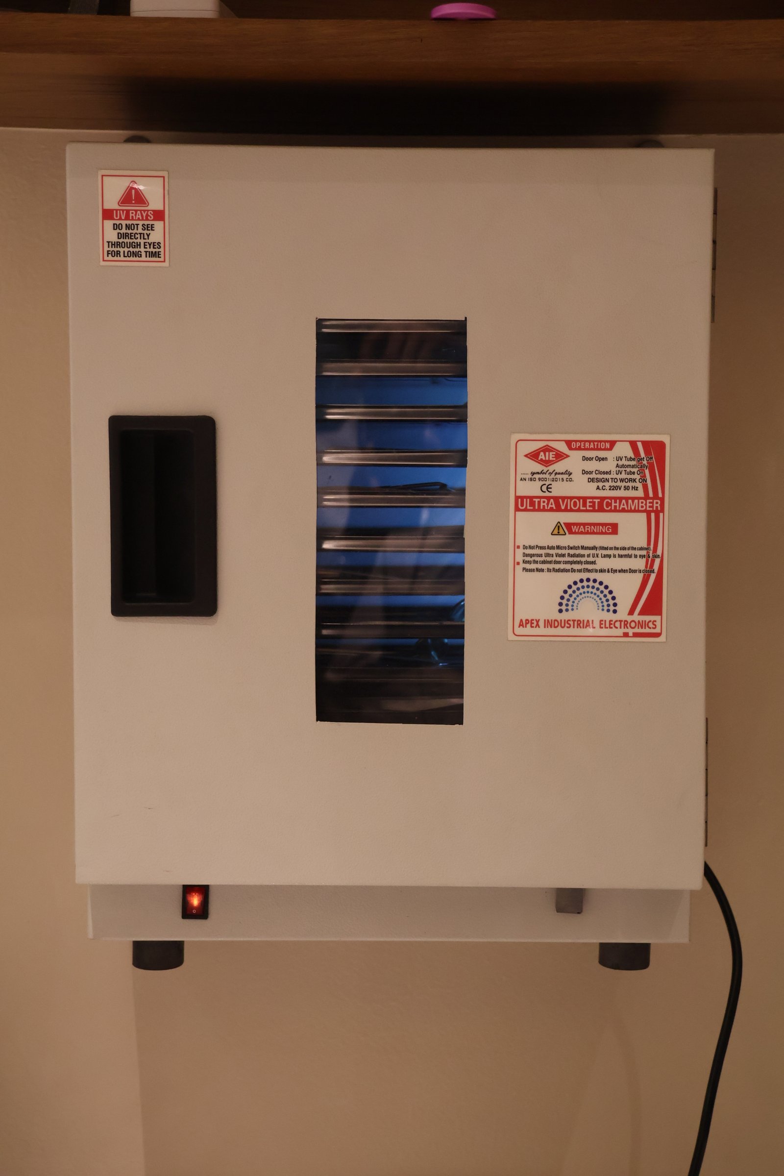 UV Sterilisation Cabinet